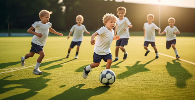 What are the benefits of participating in team sports for children