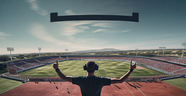 How can virtual reality be used in sports training ?