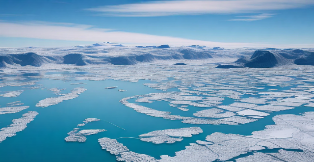 How is global warming affecting polar ice caps and glaciers