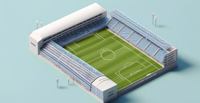 What role does technology play in the design of a sports stadium