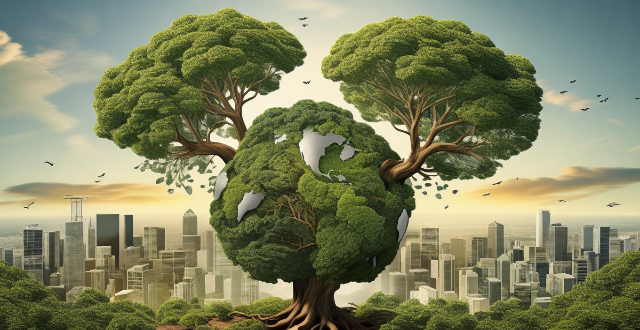 What is the impact of green finance on global climate change