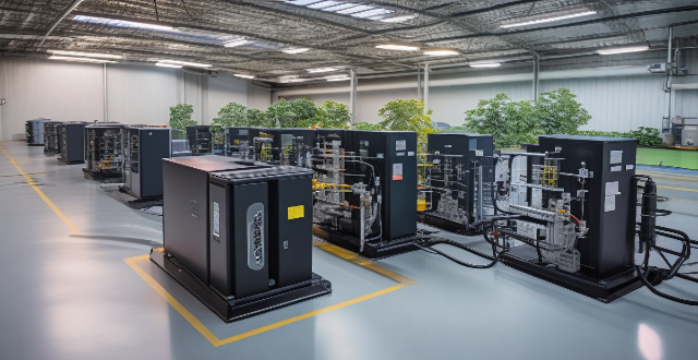 How do flow batteries compare to traditional chemical batteries