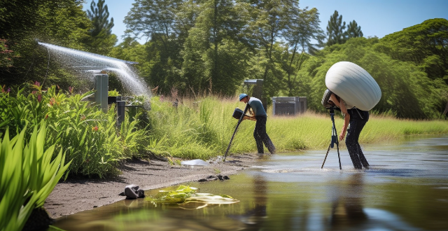 How does ecological design address issues related to water management and consumption ?