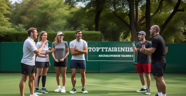 What are the best tennis training camps for beginners ?