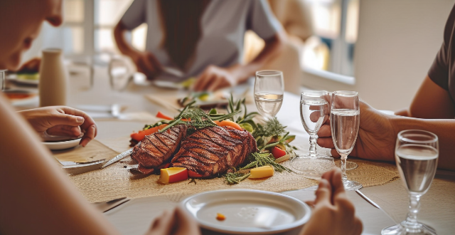 Can you provide tips for women on table manners during formal dinners