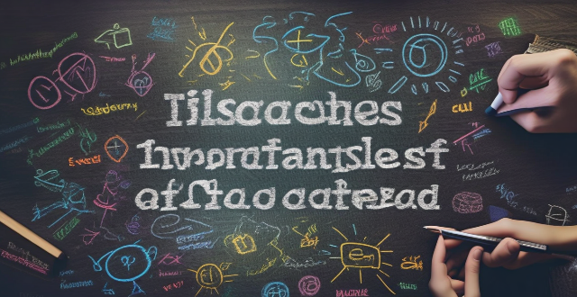 What is the best approach for training teachers in special education needs ?