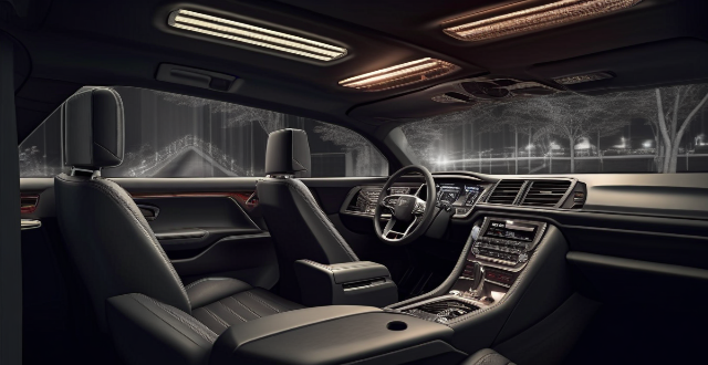 What innovations in car interior lighting design are there