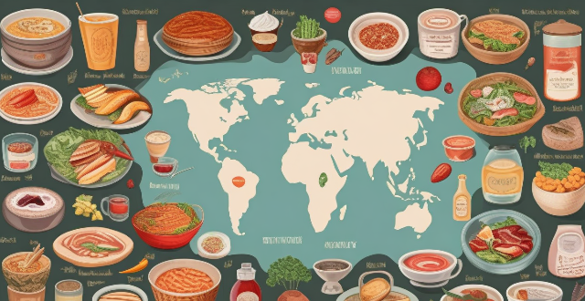 What are some popular food dishes from around the world