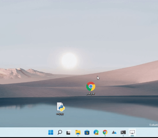 Win11 user ecstasy: the third-party gadget can realize the function of dragging and dropping to open files on the taskbar (with download)